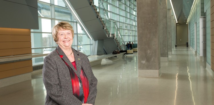 Retiring nursing dean built local and worldwide partnerships