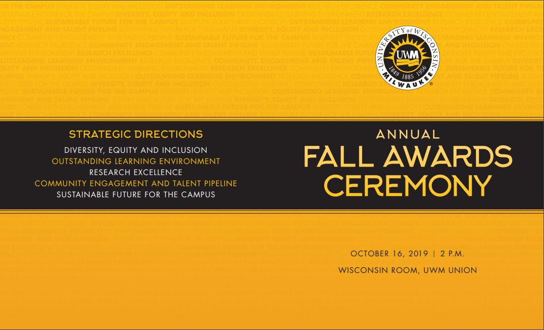 Annual Fall Awards Ceremony