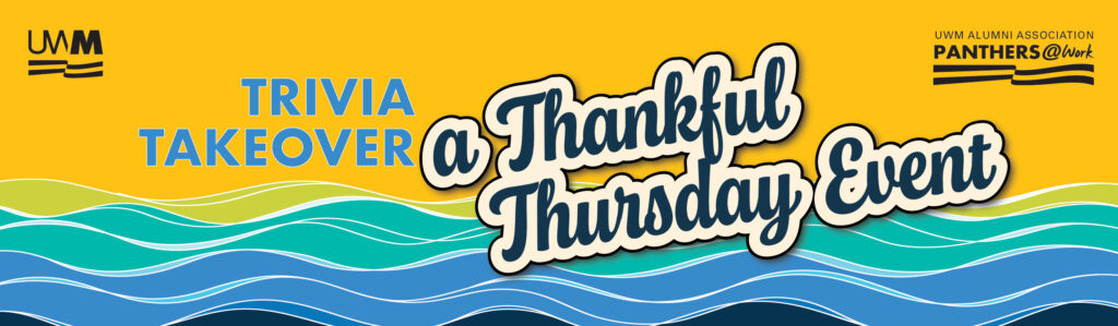 Thankful Thursday Triva Takeover event graphic