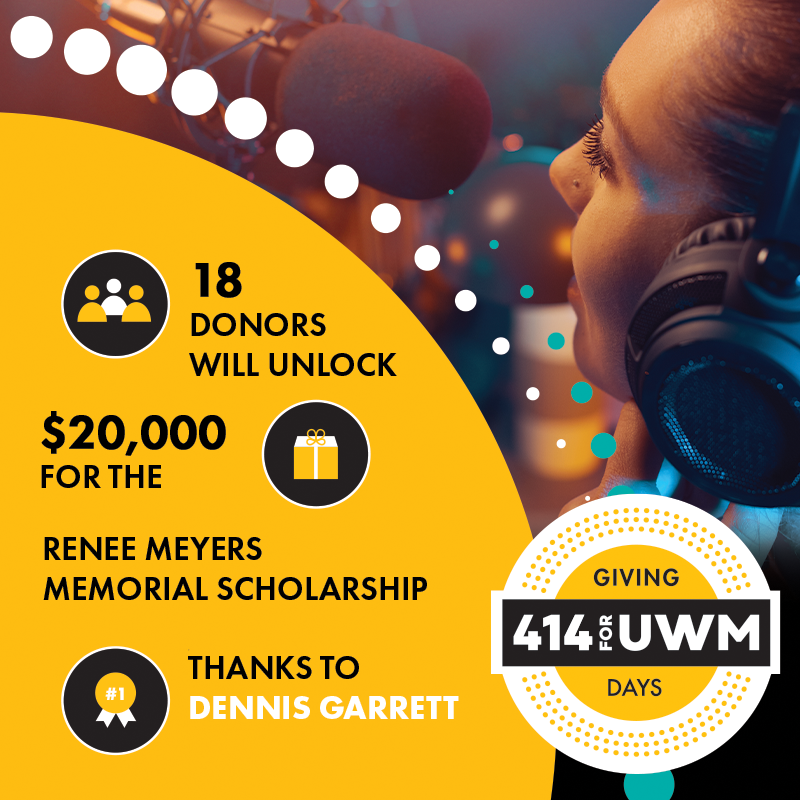 Renee Meyers Memorial Scholarship in the Department of Communication Challenge Graphic