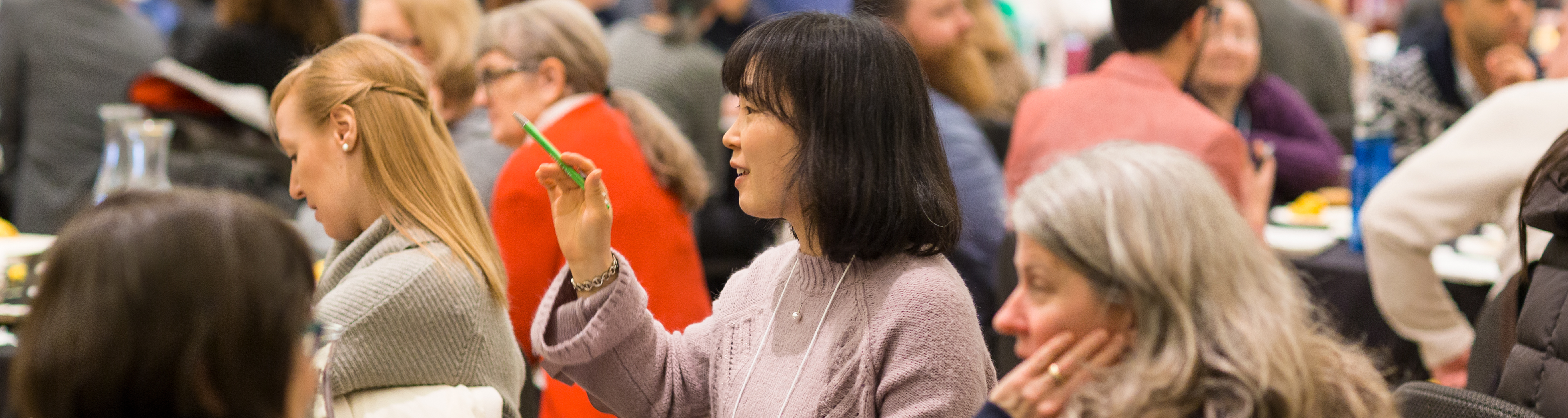 Engaged participant at the 2018 Teaching and Learning Symposium