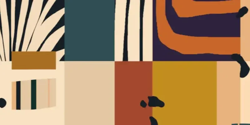 colorful cloth pattern