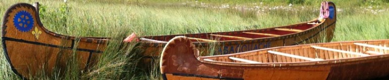 Handcrafted Canoe