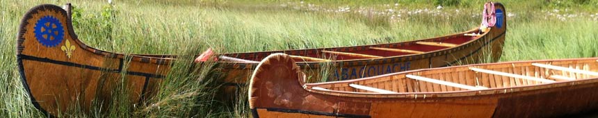 Handcrafted Canoe