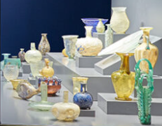 Figure 1 – Greek and Roman glassworks in the J. Paul Getty Museum