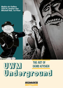 Denis Kitchen exhibition flyer