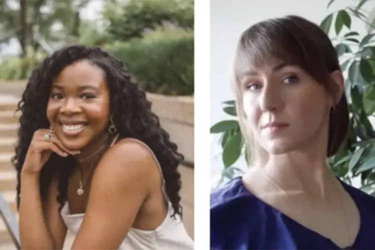 Alayna N. Pernell (left) and Janelle VanderKelen (right)