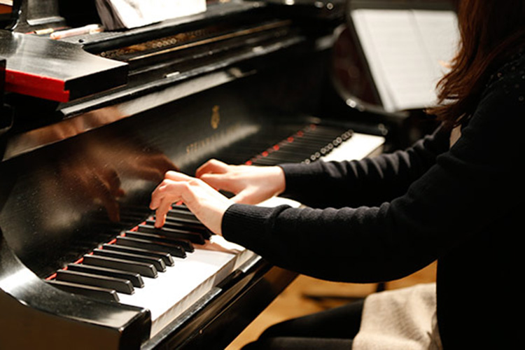 UWM Music Studios Piano