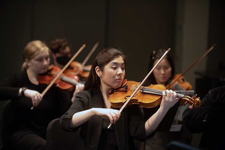 UWM Music Studios, Ensembles, Violin and Viola, Orchestras