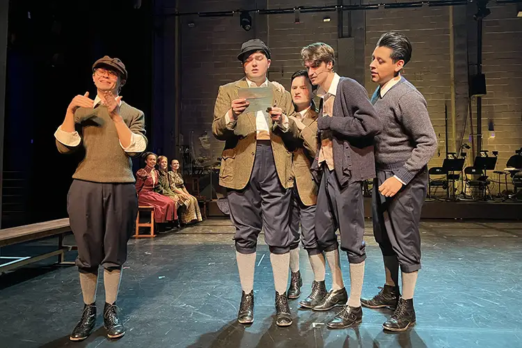 Theater student blends signing with singing in Skylight production