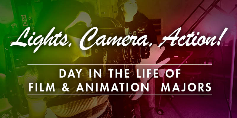 Film Day in the Life of a Film and Animation major Promo image