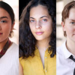 Headshots of three choreographers