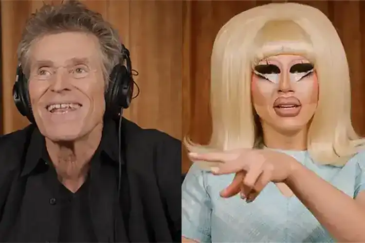Alums Willem Dafoe and Trixie Mattel featured in back-to-back NPR interviews