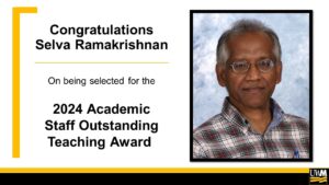 Outstanding Teacher Selva