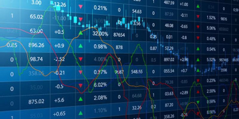 Investment stats and line graphs