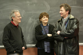 photo of Marc Abélès, Daphne Berdahl, and Laird Boswell