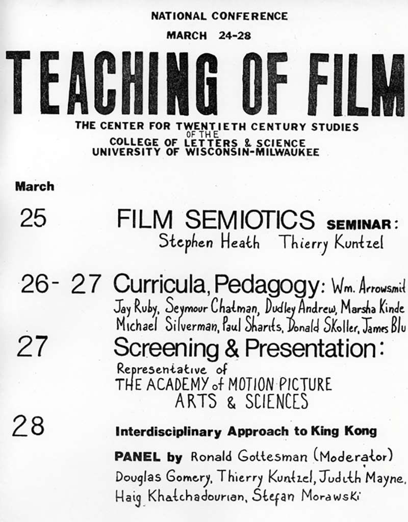 National Conference on the Teaching of Film