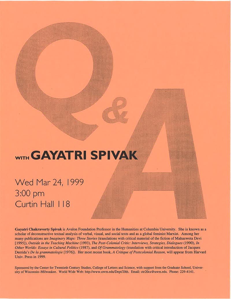 Gayatri Spivak