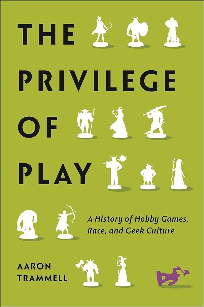 Book Cover. The Privilege of Play