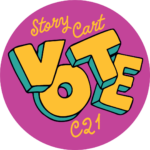 Story Cart Trust & the Vote logo
