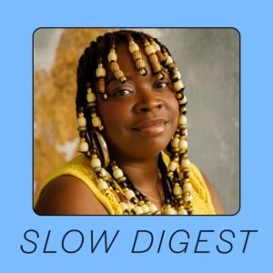 Symphony Swan-Zawadi, a Milwaukee-based artist, storyteller, and founder of The CR8TV House, a creative space on the city’s Northside dedicated to celebrating Black, Brown, and Indigenous artists.