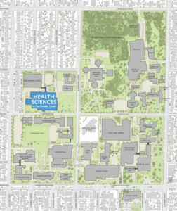 Health Sciences Renovation - location in Northwest Quadrant on UW-Milwaukee Campus