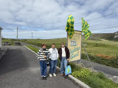 Winners on study abroad trip to Ireland