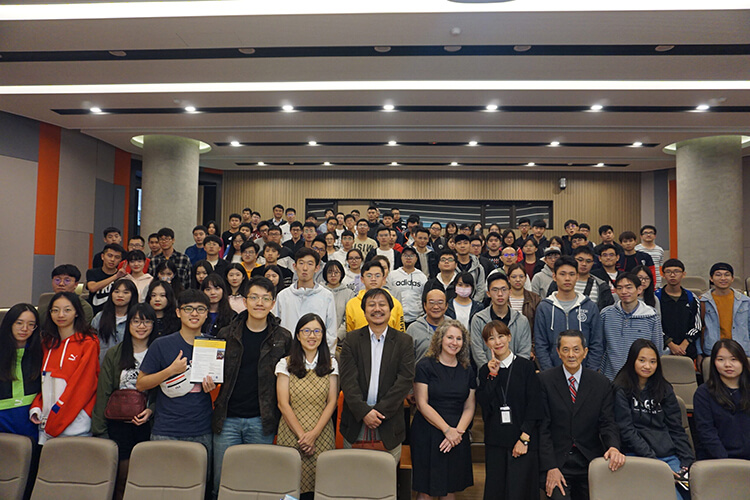 UWM presentation to staff and students at Chung Yuan Christian University, Taiwan