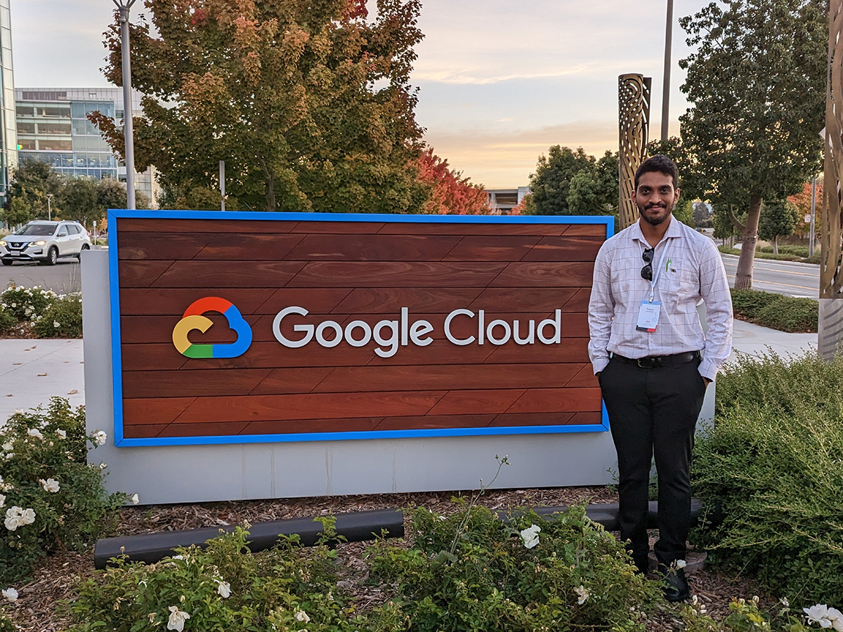 UWM student visits Google HQ for North America Connect