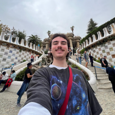UWM student studying abroad in England