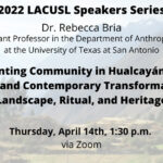 Rebecca Bria talk, 4/14/22