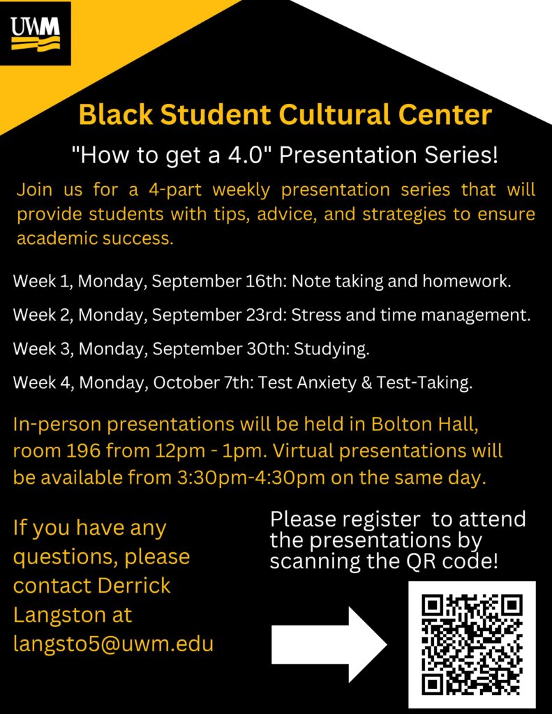 How to get a 4.0 Presentation series poster