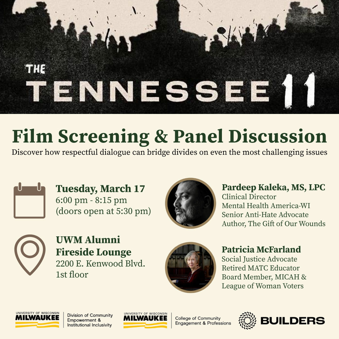 The Tennessee 11 Film Screening & Panel Discusion poster