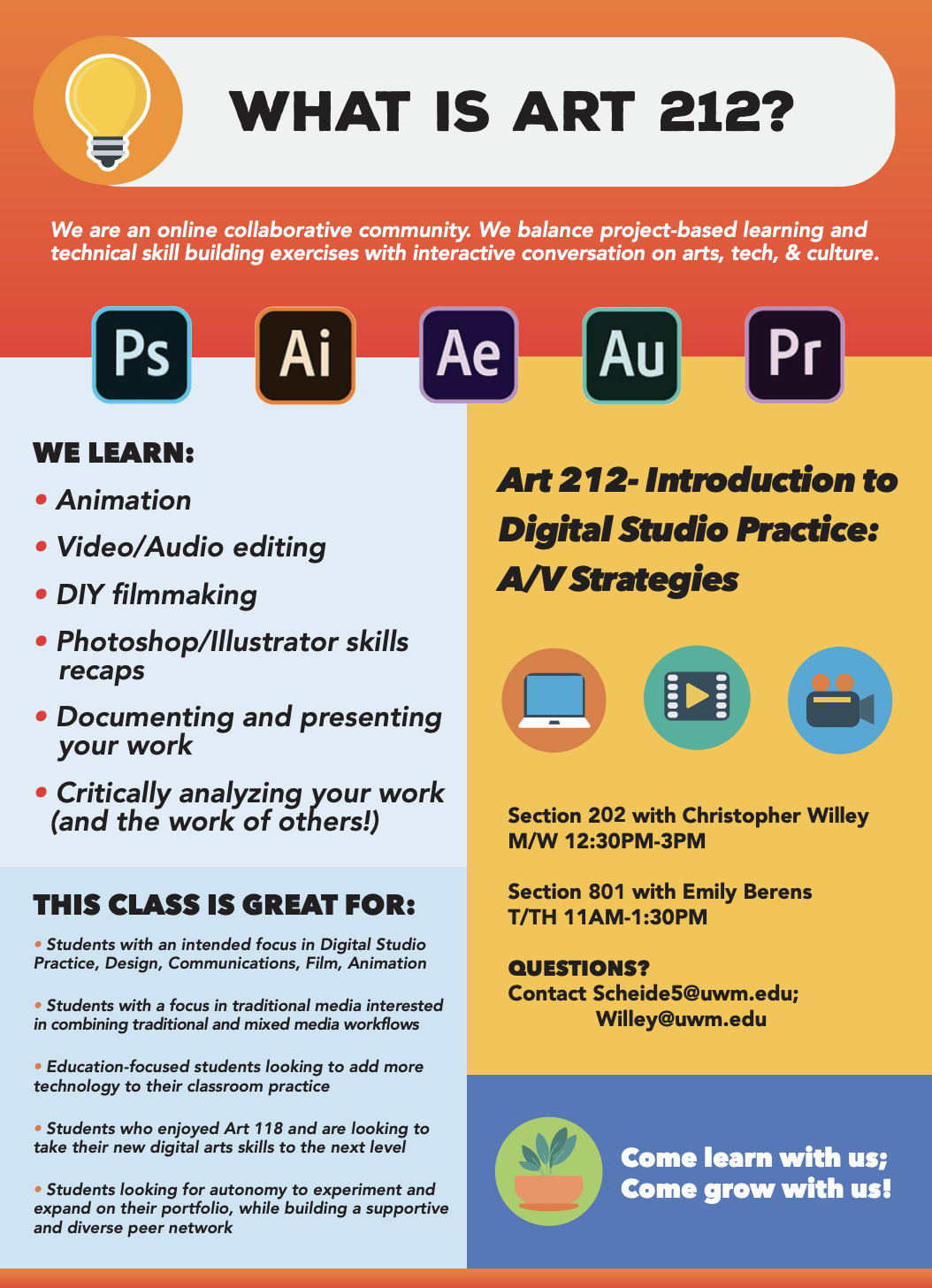 Art 212 Intro to Digital Studio Practice Digital Arts and Culture