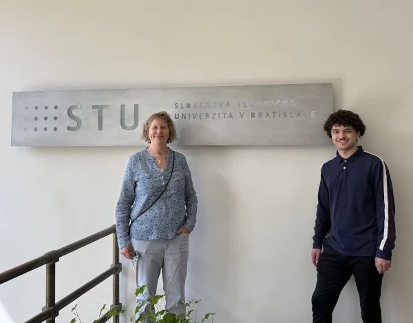 Rebecca Neumann and Ethan Ballou