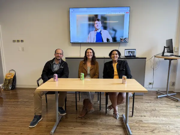 Willie Delwiche, Jessica Johnson and Amber Joshway  Screen: Daniel Gaenslen