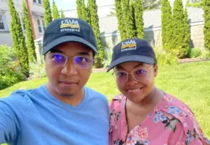 Zo Andriantomanga and  Faniry Andriamialisoa