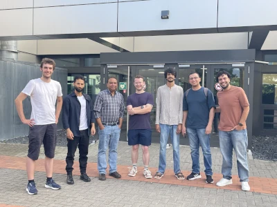 Prof Chakrabarti and his class at JLU-Giessen
