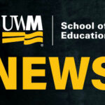 School of Education News graphic