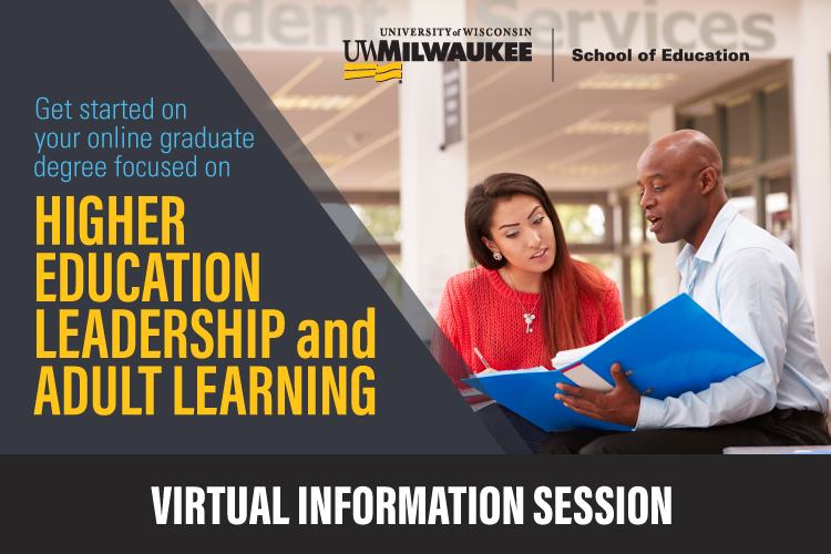 Adult, Continuing, and Higher Education Administration (ACHEA) Information Session graphic