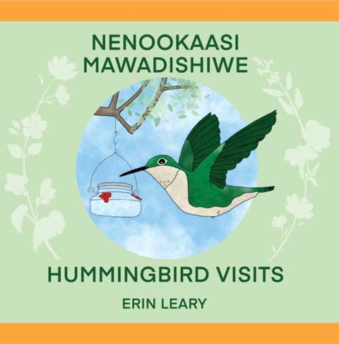 "Hummingbird Visits" book cover