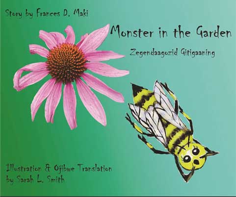 "Monster in the Garden" book cover