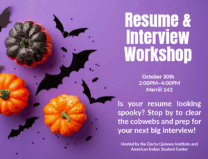 Resume and Interview Workshop