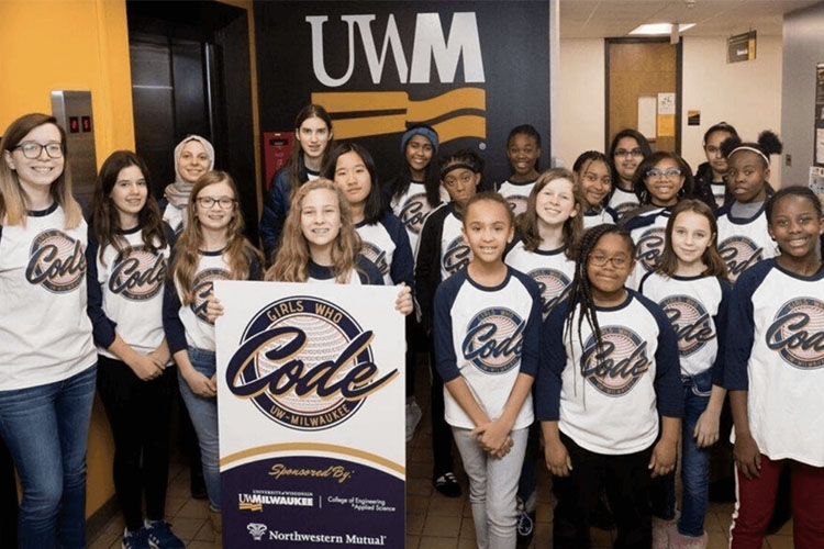 2 Northwestern Mutual software engineers select Girls Who Code to receive donations