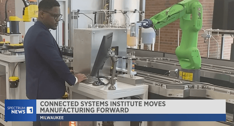 Spectrum News features UWM’s Connected Systems Institute