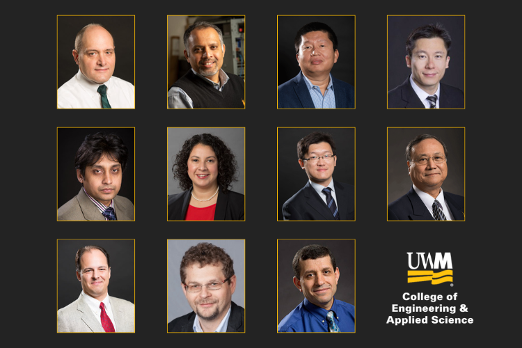 Named professorships, fellowships help drive key areas of research at UWM’s College of Engineering & Applied Science