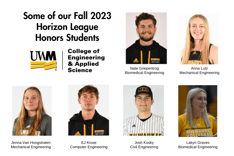 18 CEAS student athletes named to Fall 2023 Horizon League Honor Roll