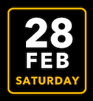 Saturday, February 28