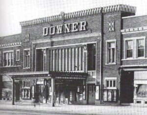 historical photo of Downer Theater