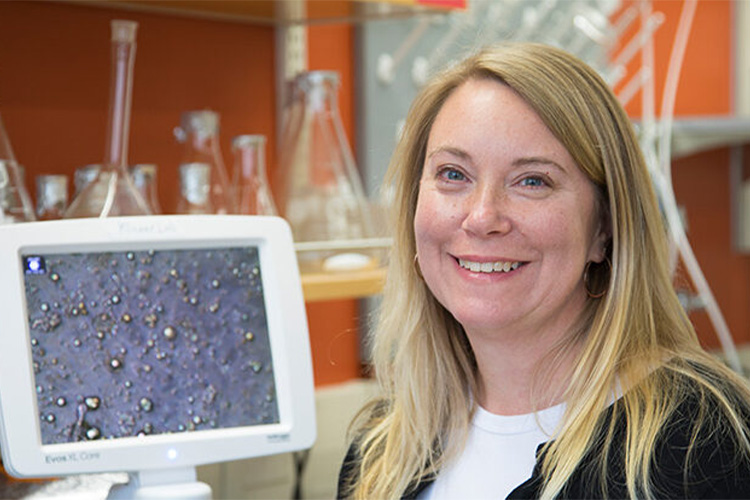 Headshot of Rebecca Klaper.